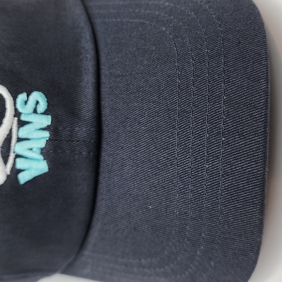 VANS CAP HAT WITH EMROIDED LOGO ON THE FRONT, NAVY BLUE COLOR,UNISEX - Picture 11 of 12